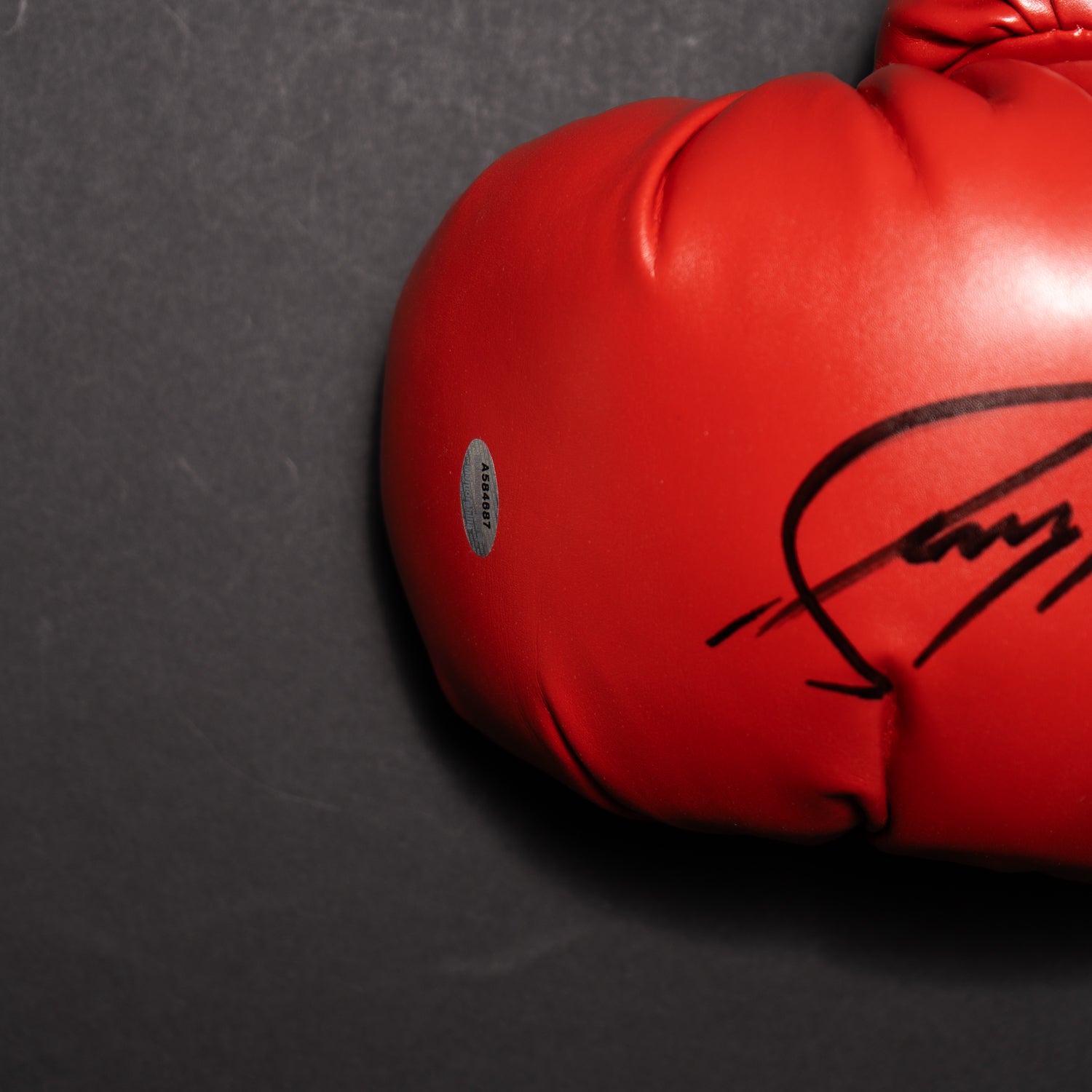 Guante Firmado - Larry Holmes